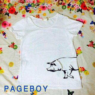 ページボーイ(PAGEBOY)のpage boy ⭐️ブタちゃんTシャツ(Tシャツ(半袖/袖なし))