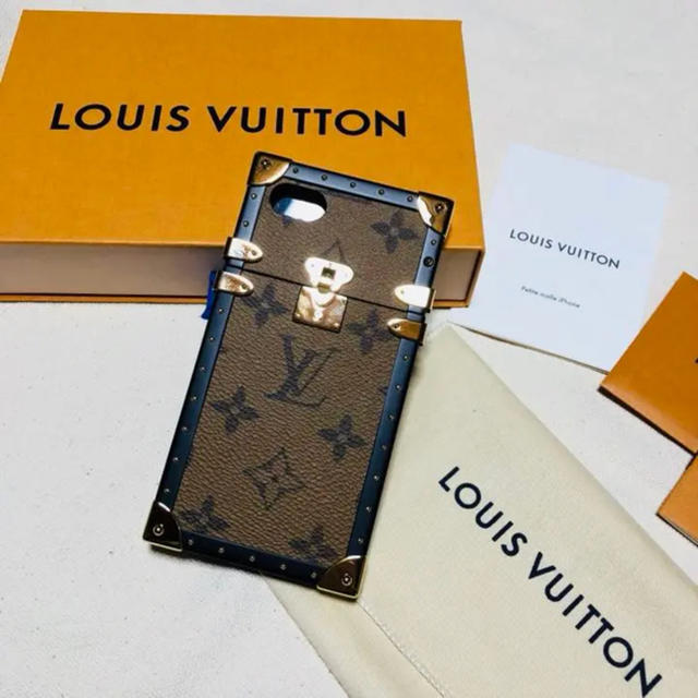 LOUIS VUITTON - 早い者勝ち‼︎ LOUIS VUITTON iPhone7 アイトランクキャメルの通販 by お買い得shop♡夜空にバナナ｜ルイヴィトンならラクマ