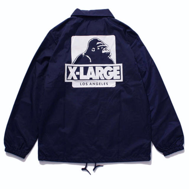 XLARGE コーチジャケット ネイビー S