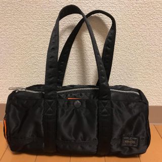 ポーター(PORTER)のPORTER / TANKER　BOSTON BAG(S)　ブラック(ボストンバッグ)