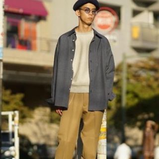 アンユーズド(UNUSED)のKAIKO LARGER CHECK SHIRT (シャツ)