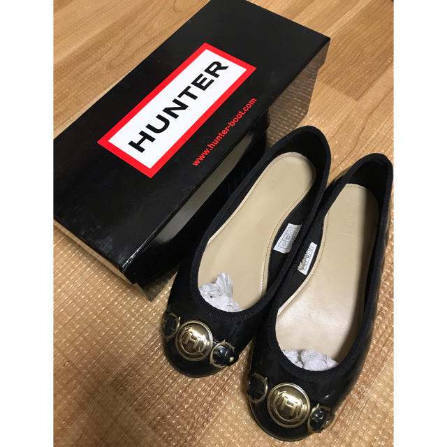 HUNTER(ハンター)のHUNTER レインシューズ 可愛い 安い 美品 オシャレ 綺麗 カジュアル レディースの靴/シューズ(バレエシューズ)の商品写真