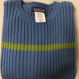 パタゴニア(patagonia)のゆりかず様専用！パタゴニア！ライトブルーのニット！ボーイズL(12)サイズ(ニット)