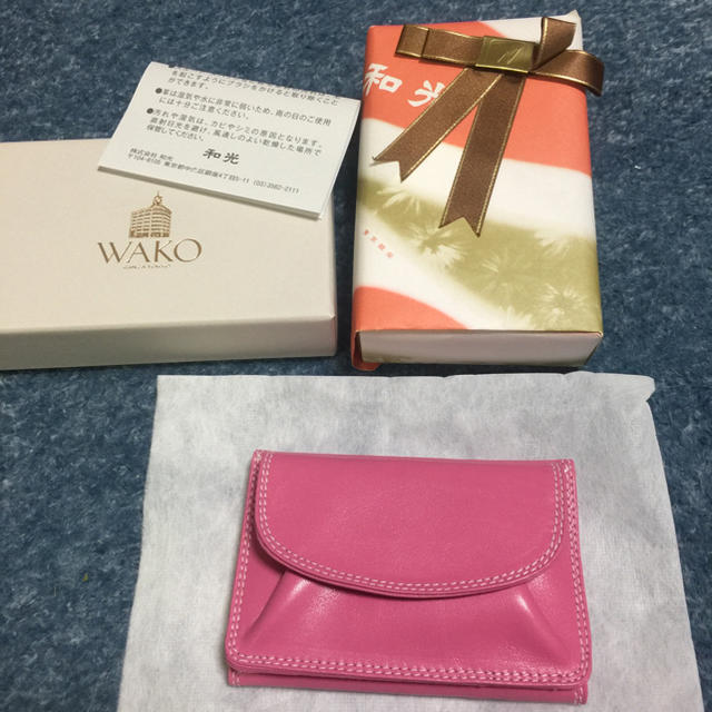 和光 三つ折り財布 新品未使用 箱あり | フリマアプリ ラクマ