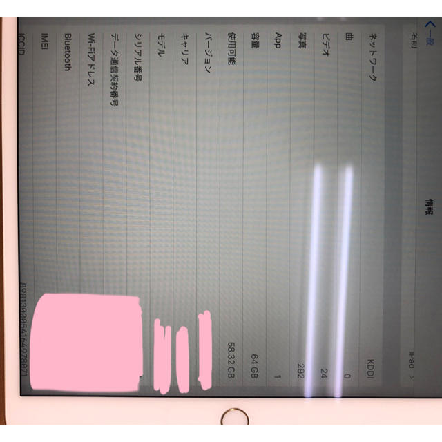 iPadPro10.5インチ64GBSIMフリー、applepencil