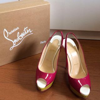 クリスチャンルブタン(Christian Louboutin)のルブタン♡バイカラーパンプス(ハイヒール/パンプス)