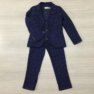 美品 スーツ 男の子 110 120 入学式 卒園式 結婚式(ドレス/フォーマル)