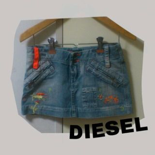 ディーゼル(DIESEL)の送料込*DIESEL*ﾃﾞﾆﾑｽｶｰﾄ(ミニスカート)