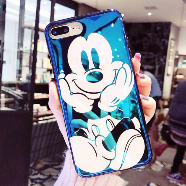 Disney(ディズニー)のミッキーマウス iPhoneケース ミニー iPhoneケース スマホ/家電/カメラのスマホアクセサリー(iPhoneケース)の商品写真