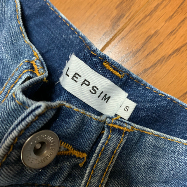 LEPSIM(レプシィム)のりいた様専用【LEPSIM】デニム ワイドパンツ レディースのパンツ(デニム/ジーンズ)の商品写真