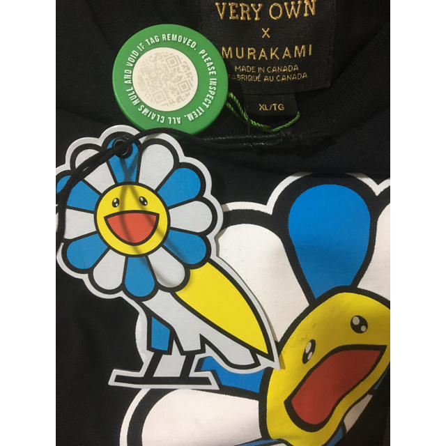 メンズ村上隆Murakami Takashi ovo tee black XL