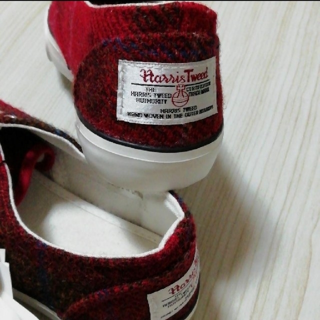 HARRIS TWEED M red レディースの靴/シューズ(スニーカー)の商品写真