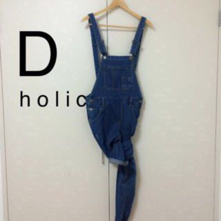 ディーホリック(dholic)のDHOLIC デニムサロペット 新品(サロペット/オーバーオール)