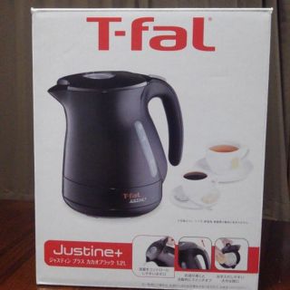 ティファール(T-fal)のマカヒキ様専用！　ティファールケトル　ジャスティンプラスカカオブラック1.2L(電気ケトル)