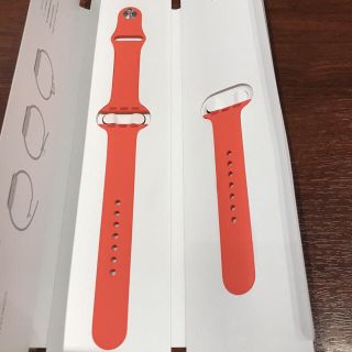 アップルウォッチ(Apple Watch)の(正規品) Apple Watch 38mm ラバーバンド (ラバーベルト)