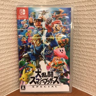 ニンテンドースイッチ(Nintendo Switch)の大乱闘スマッシュブラザーズスペシャル※早期購入特典「パックンフラワー」番号付(家庭用ゲーム機本体)