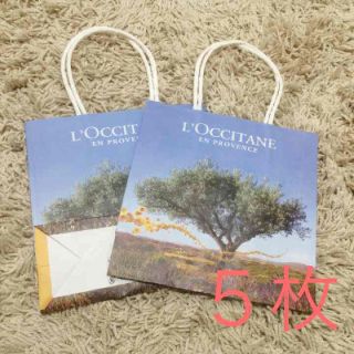 ロクシタン(L'OCCITANE)のロクシタン♡ショップ袋５枚(その他)