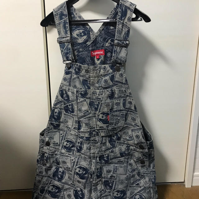 Supreme 100 dollar bill overalls