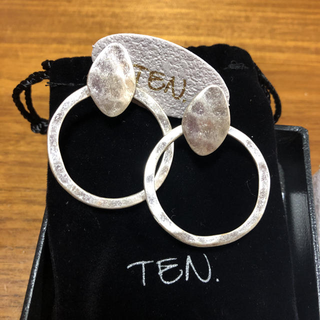 BEAUTY&YOUTH UNITED ARROWS(ビューティアンドユースユナイテッドアローズ)のTEN. シルバーサークルピアス レディースのアクセサリー(ピアス)の商品写真