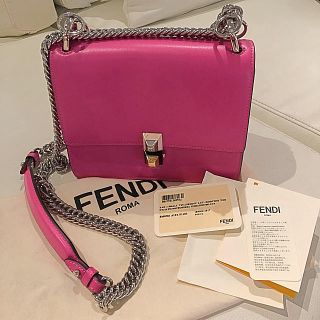 フェンディ(FENDI)の正規品 FENDI KANI キャナイ ピンク(ショルダーバッグ)