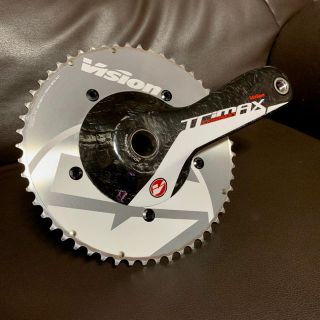 専用 美品 Vision トライマックス TRIMAX tt カーボンクランクの通販