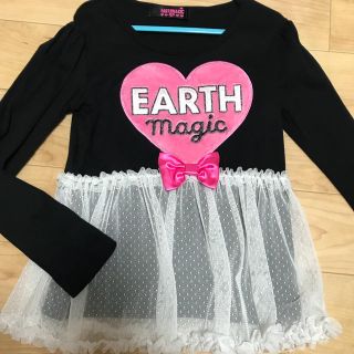 アースマジック(EARTHMAGIC)のアースマジック♥︎今期チュニック130(Tシャツ/カットソー)