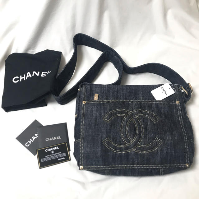 専用！！CHANEL、デニムハンドバッグ！美品！希少