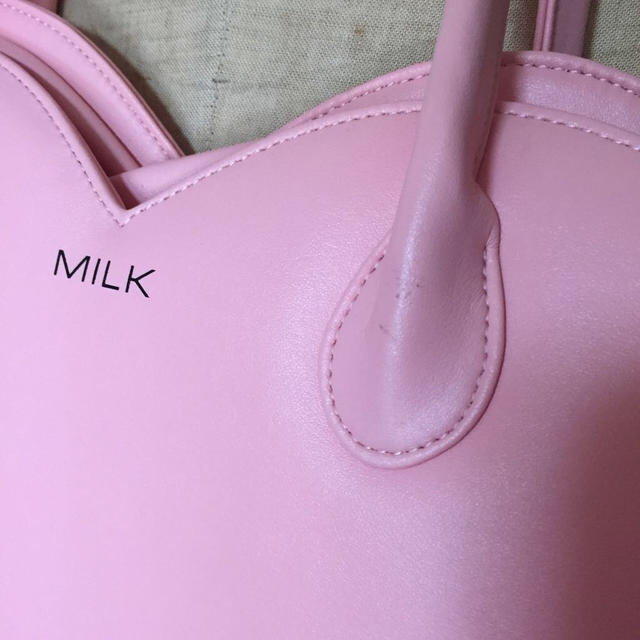 MILK(ミルク)のMILK★ハートバッグ レディースのバッグ(トートバッグ)の商品写真