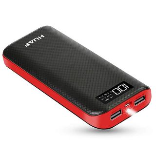 【新品未使用】モバイルバッテリー 大容量18000mah 携帯充電器 軽量 (バッテリー/充電器)