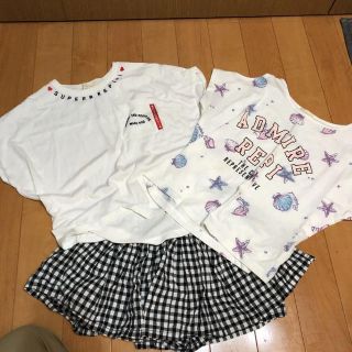 レピピアルマリオ(repipi armario)のレピピアルマリオ Tシャツ２枚(Tシャツ/カットソー)