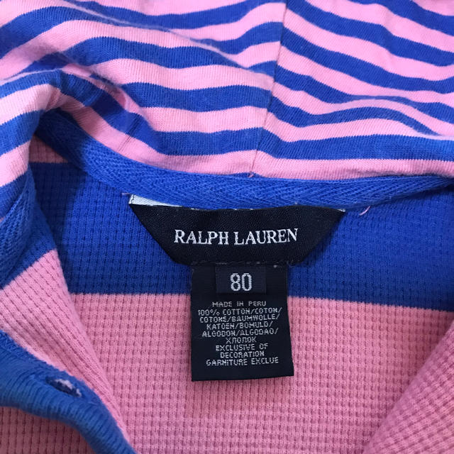 Ralph Lauren(ラルフローレン)の専用 ポロ ラルフローレン パーカー 80  キッズ/ベビー/マタニティのベビー服(~85cm)(その他)の商品写真