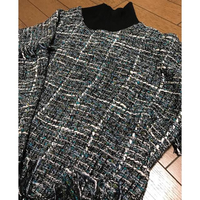 ZARA(ザラ)のかん様専用     ツィードTOPs レディースのトップス(カットソー(長袖/七分))の商品写真