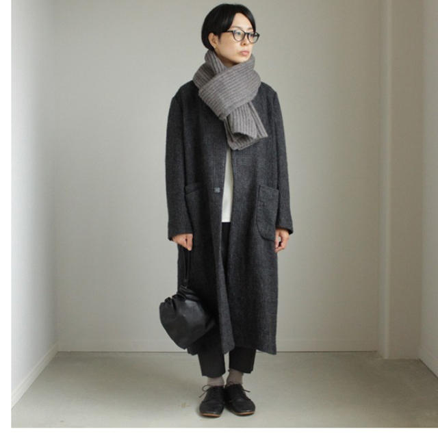 YAECA - e-h新品 FIRMUM 2018グレンチェックコート D.gray XS