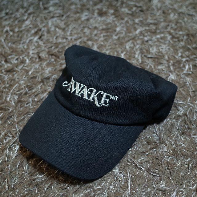 【試着のみ美品】Awake Ny Metallic Cap Black