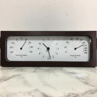 ニトリ ニトリ 時計 湿度計 温度計の通販 ラクマ