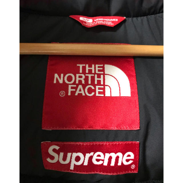 Supreme(シュプリーム)の値下げ supreme THE NORTH FACE Nuptse  レザー メンズのジャケット/アウター(ダウンジャケット)の商品写真