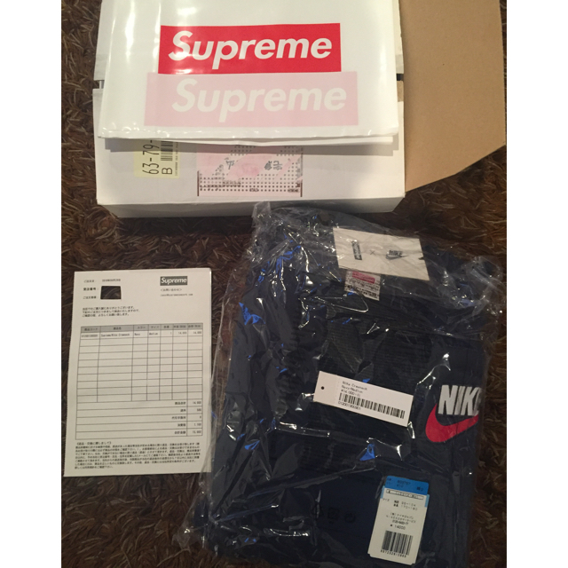 Supreme(シュプリーム)の国内正規 新品 supreme nike crewneck navy M   メンズのトップス(スウェット)の商品写真