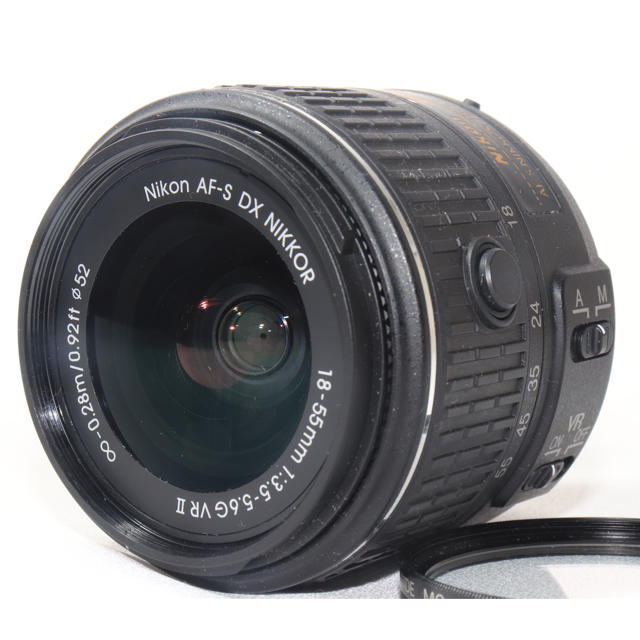 Nikon(ニコン)の✨美品✨NIKON AF-S DX 18-55mm 3.5-5.6G VR II スマホ/家電/カメラのカメラ(レンズ(ズーム))の商品写真