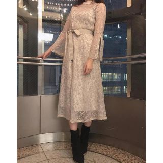 SNIDEL - エンブロイダリーレースワンピースの通販 by mm|スナイデル