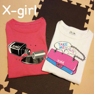 エックスガール(X-girl)のX-girl Tシャツ 2枚セット(Tシャツ(半袖/袖なし))
