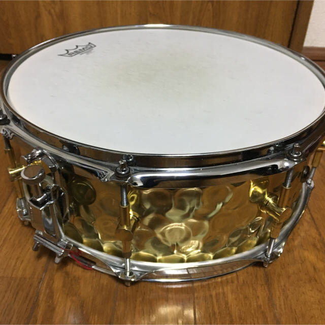 【取り置き】CANOPUS スネア Hammered Brass HB-1455