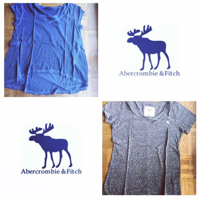 Abercrombie&Fitch(アバクロンビーアンドフィッチ)のA&F tops set レディースのトップス(Tシャツ(半袖/袖なし))の商品写真