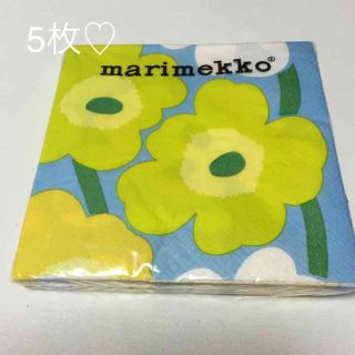 マリメッコ(marimekko)のマリメッコペーパーナプキン 5枚(その他)