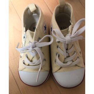 コンバース(CONVERSE)のコンバース ハイカット 白 13.5cm (スニーカー)