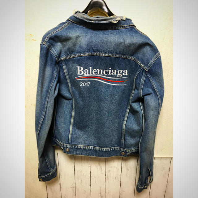 Balenciaga(バレンシアガ)のバレンシアガ  Balenciaga デニムジャケット メンズのジャケット/アウター(Gジャン/デニムジャケット)の商品写真