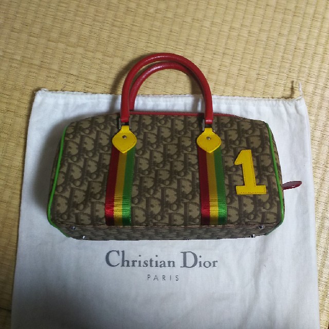 Christian Dior(クリスチャンディオール)の高橋ユウ様専用 クリスチャンディオール ボストンバッグ ラスタ  正規品 レディースのバッグ(ボストンバッグ)の商品写真