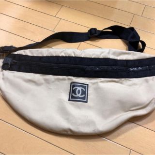 CHANEL バナナバッグ ショルダー ボディバッグ-