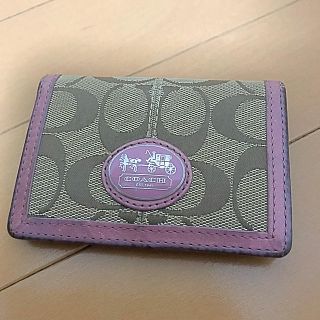 コーチ(COACH)のCOACH コーチ パスケース(名刺入れ/定期入れ)