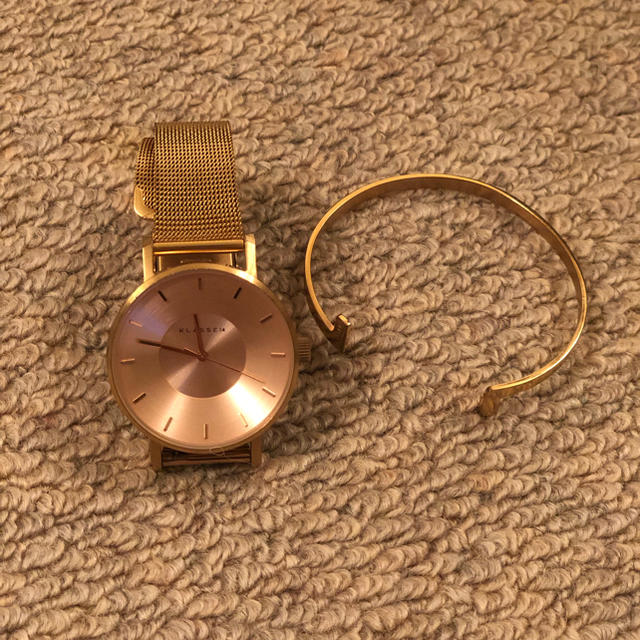 Daniel Wellington(ダニエルウェリントン)のKLASSE 14 ピンクゴールド時計 レディースのファッション小物(腕時計)の商品写真
