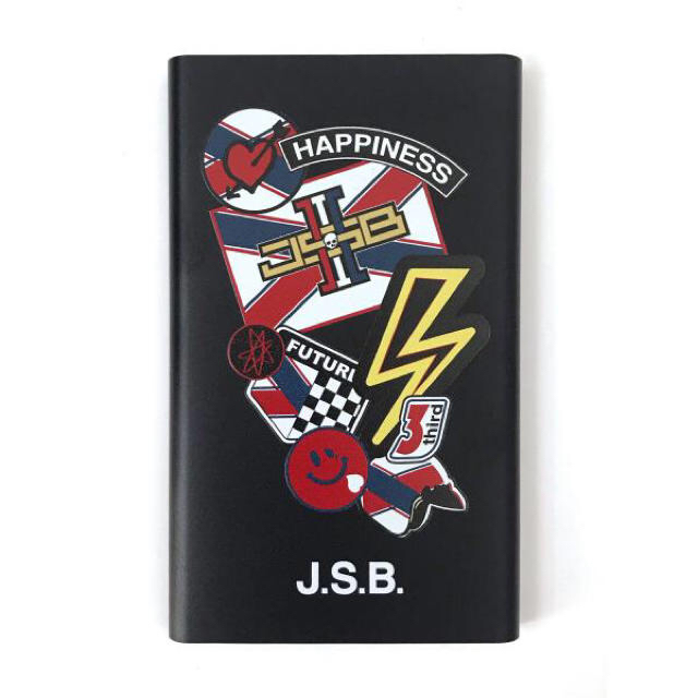 三代目 J Soul Brothers(サンダイメジェイソウルブラザーズ)の完売！J.S.B モバイルバッテリー スマホ/家電/カメラのスマートフォン/携帯電話(バッテリー/充電器)の商品写真